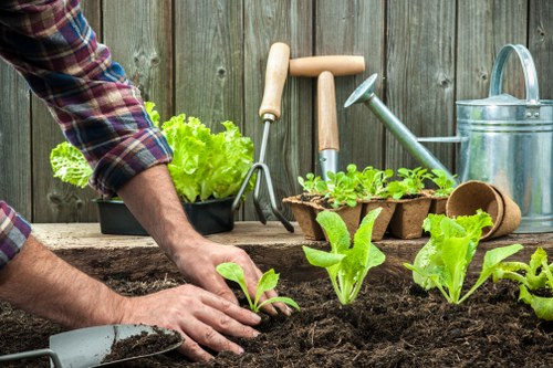 Charity partnership for reusing garden items and reducing waste